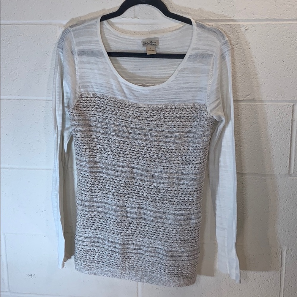 Long Sleeve LUCKY BRAND T-shirt/Sweater